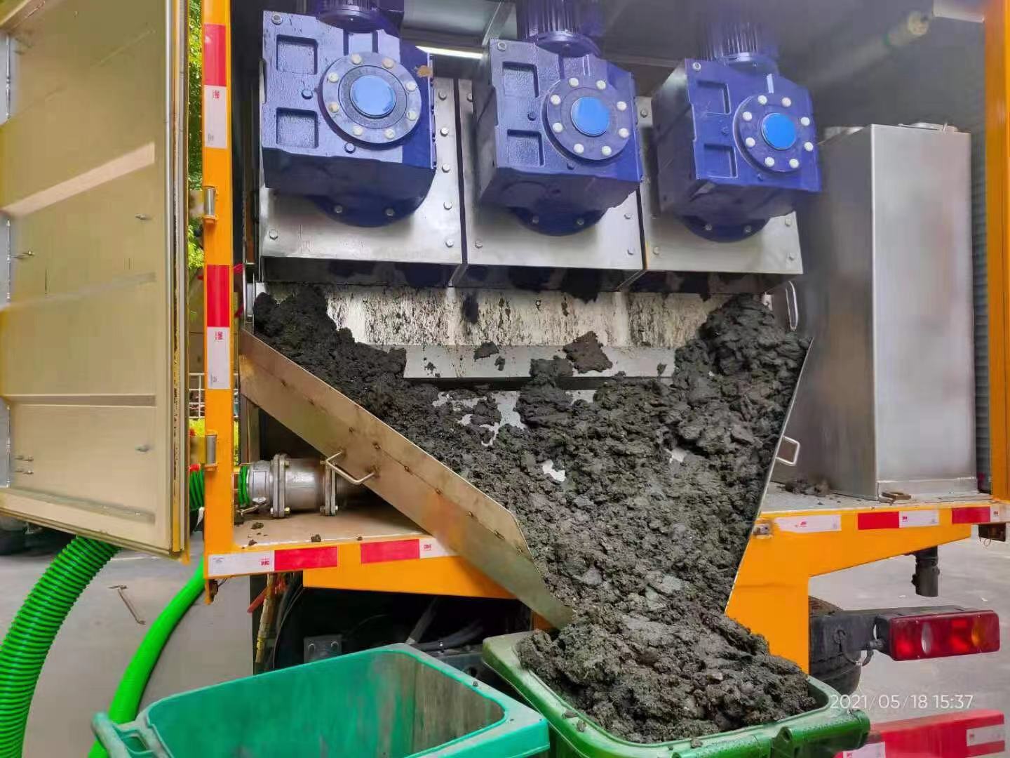 新区化粪池清掏城市维护站-泥浆净化干湿分离处理